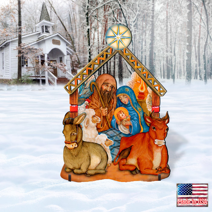 The Holiday Aisle® Nativity Lawn Art & Reviews Wayfair Canada